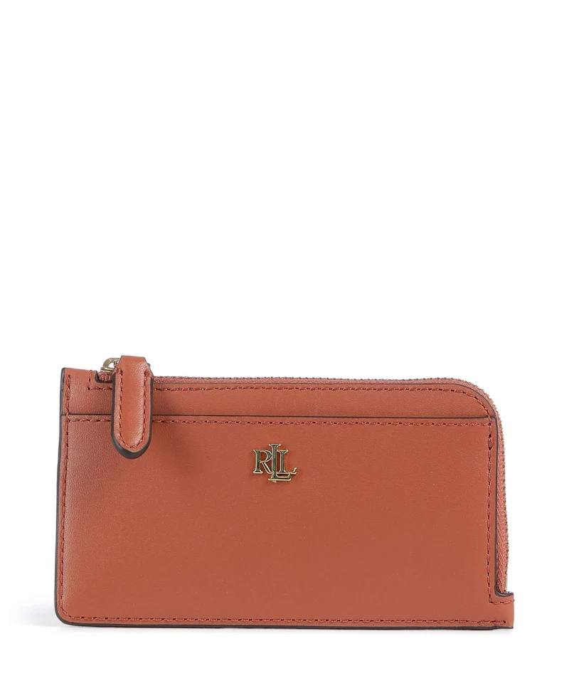 Lauren Ralph Lauren Tarjetero red terracotta