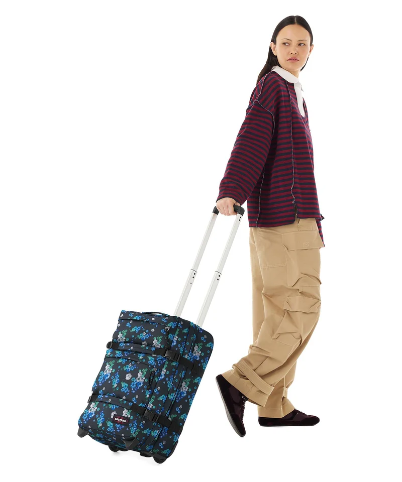 Eastpak Transit'R Plus Core S Bolso de viaje con ruedas floral bloom/black