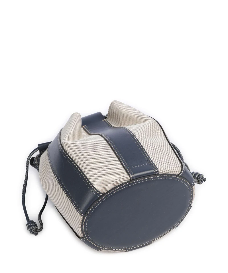 Radley London The Flora Medium Bucket bolso de mano naval
