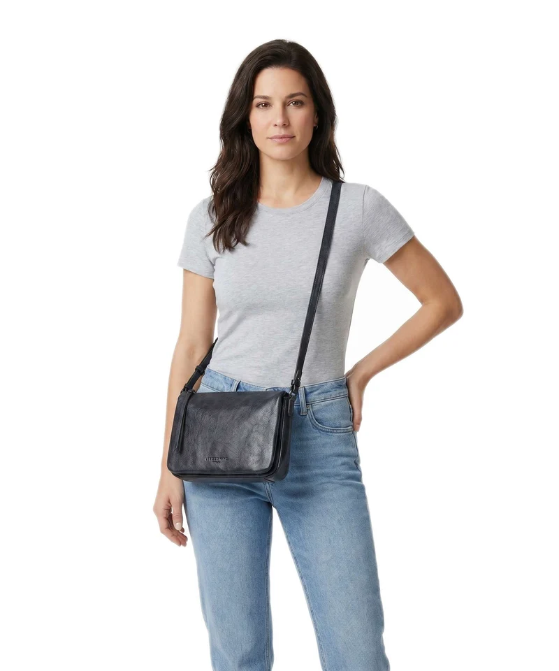 Liebeskind Nina Vintage PU M Bandolera peacoat