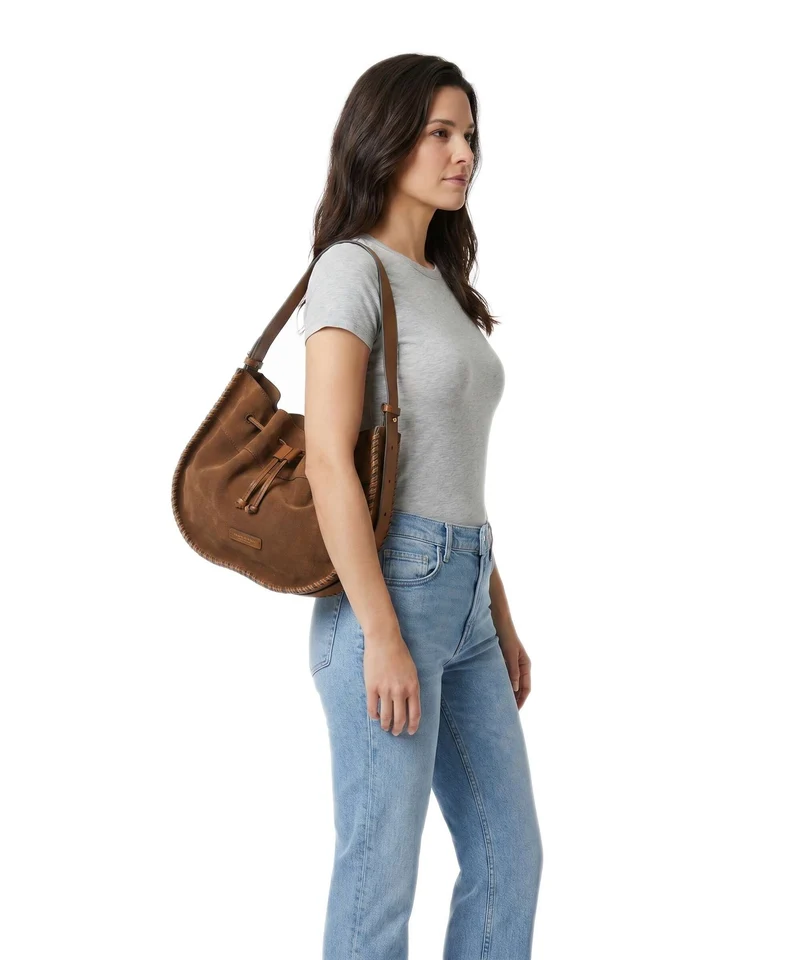 Marc O'Polo Aadina Bolso de hobo burnt tobacco