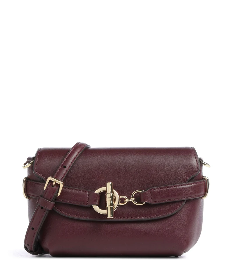 Lauren Ralph Lauren Blaike Small Bandolera dark garnet