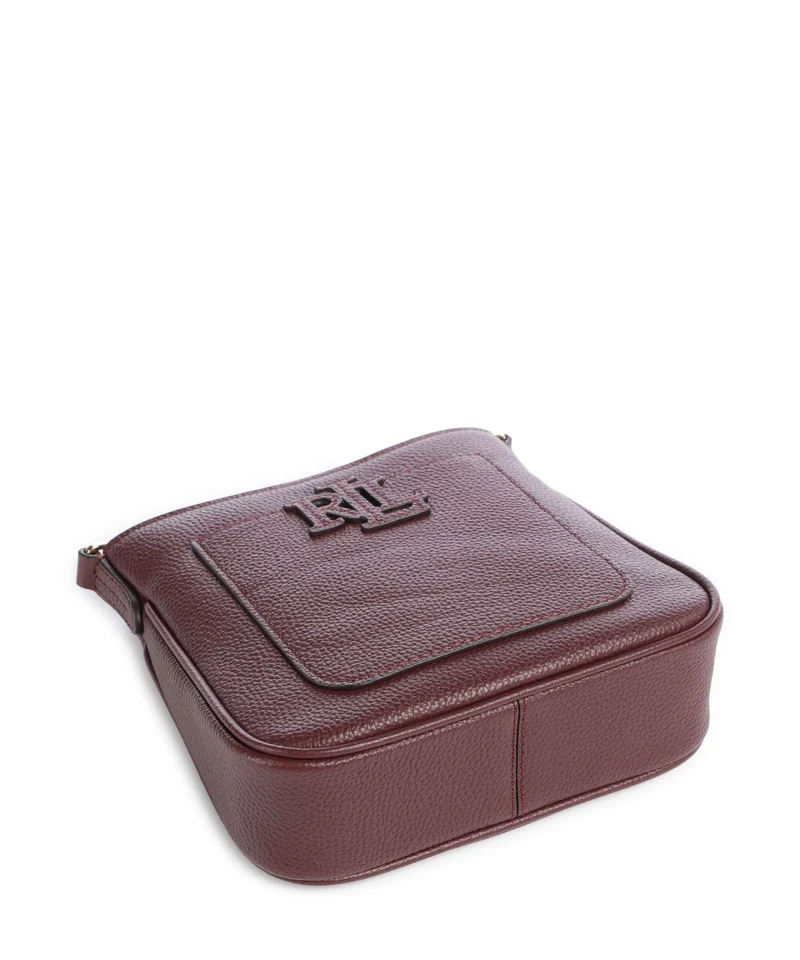 Lauren Ralph Lauren Cameryn Small Bandolera dark garnet