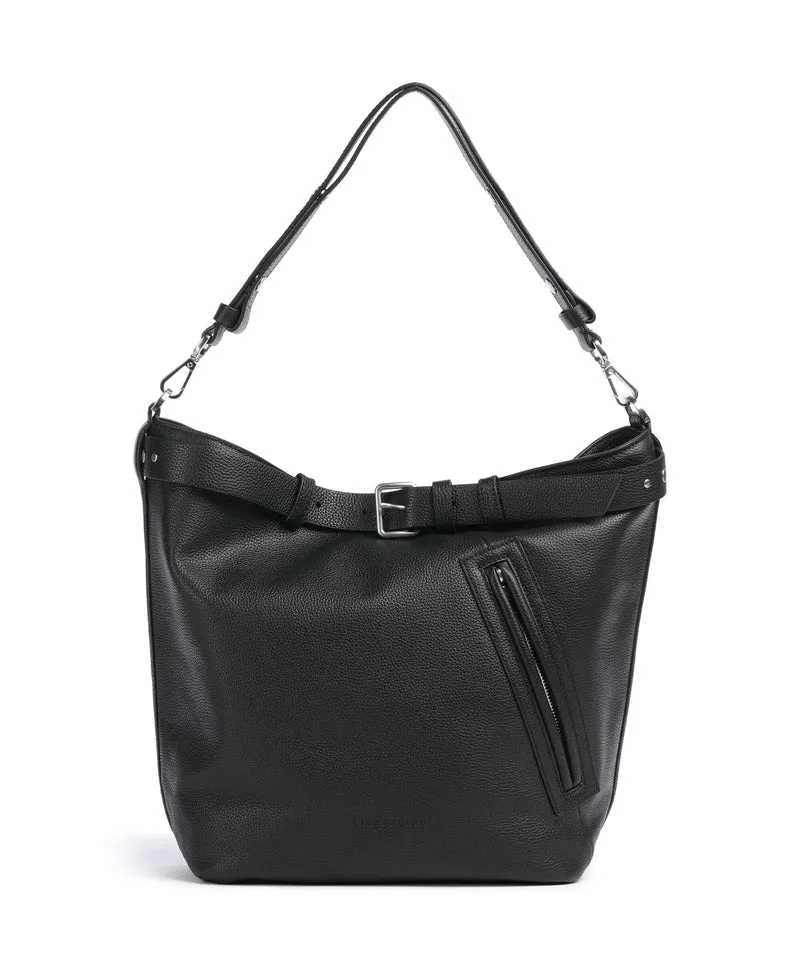 Liebeskind Zita Small Pebble L Bucket bolso de mano black