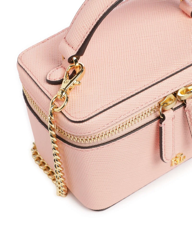 Lauren Ralph Lauren Hallee Small Bandolera pink rhodonite