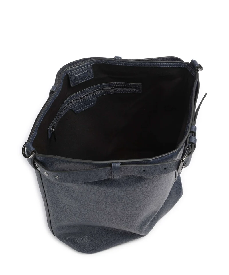 Liebeskind Zita Small Pebble L Bucket bolso de mano peacoat