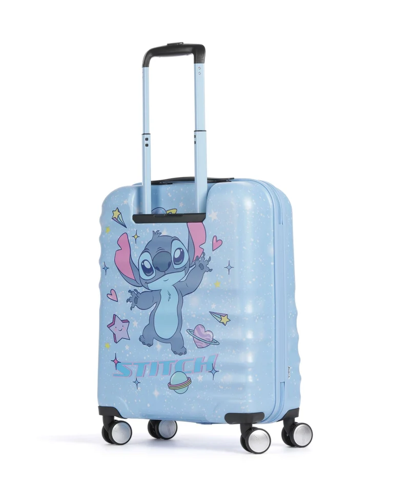 American Tourister Wavebreaker Disney Maleta con 4 ruedas stitch universe