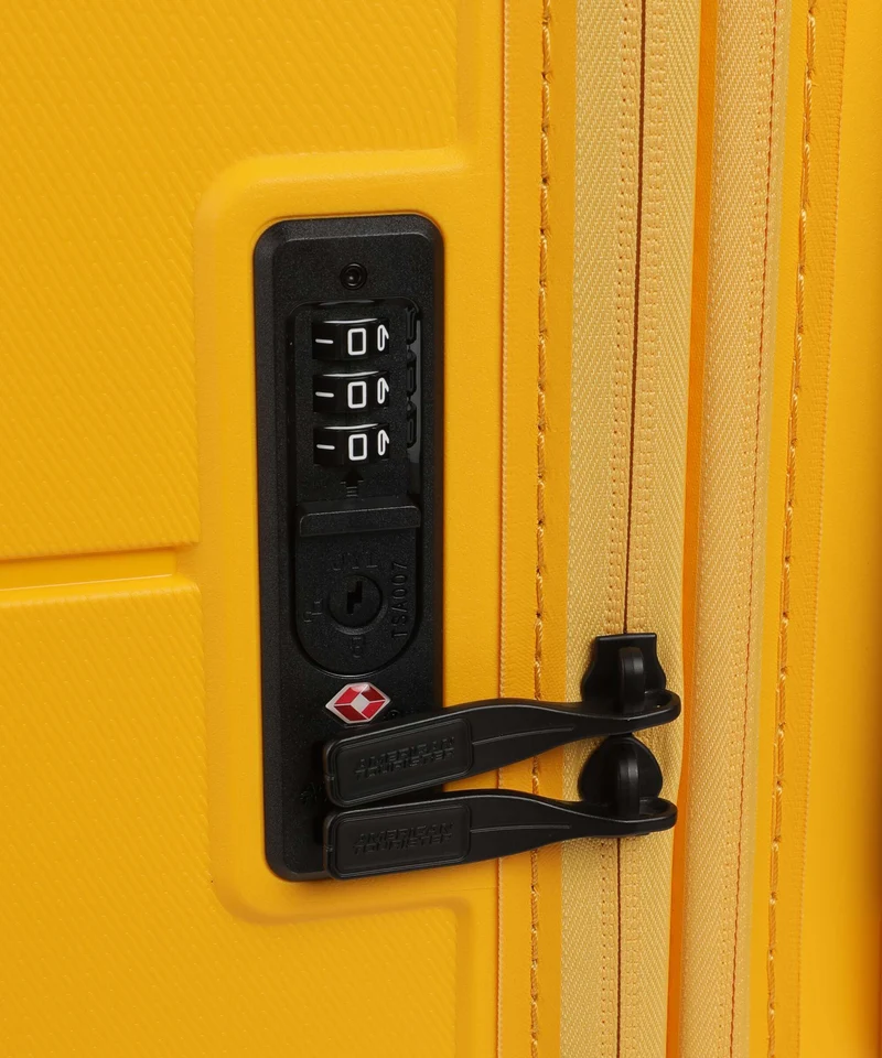 American Tourister Dashpop Maleta con 4 ruedas golden yellow