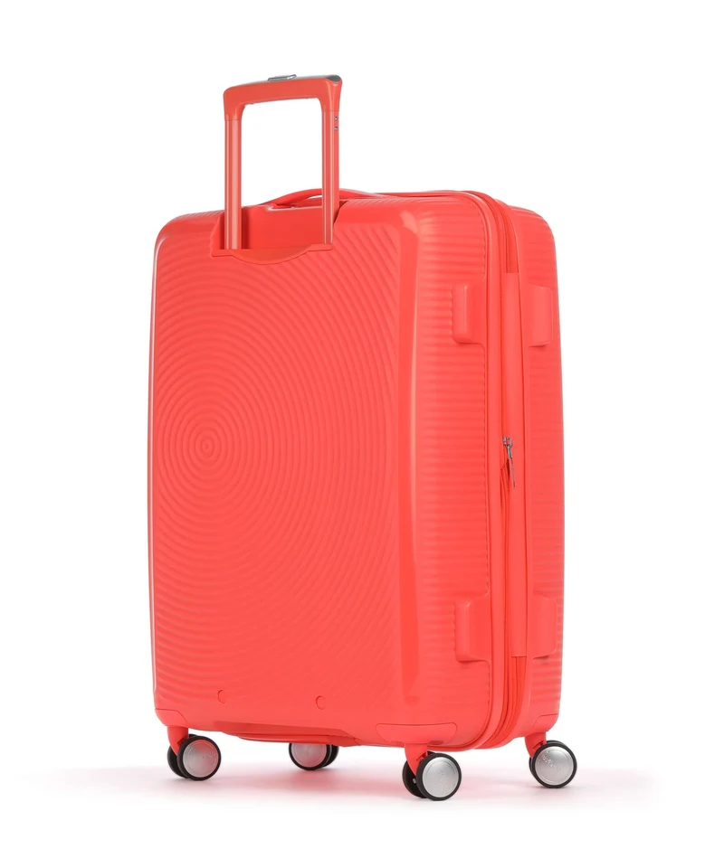 American Tourister Soundbox Maleta con 4 ruedas neon orange