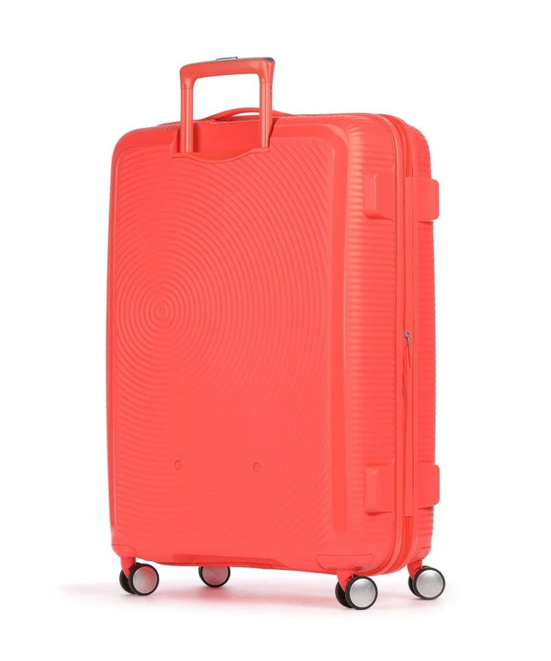American Tourister Soundbox Maleta con 4 ruedas neon orange
