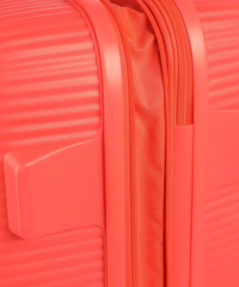 American Tourister Soundbox Maleta con 4 ruedas neon orange