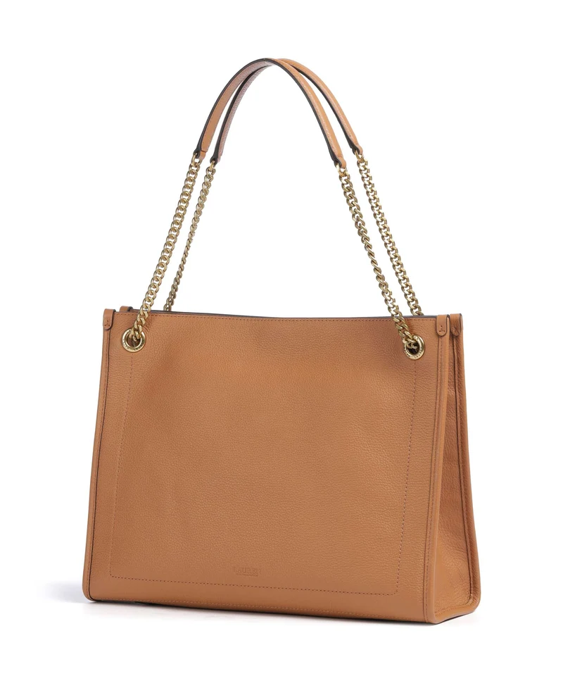 Lauren Ralph Lauren Bradley Large Bolsa shopping classic caramel