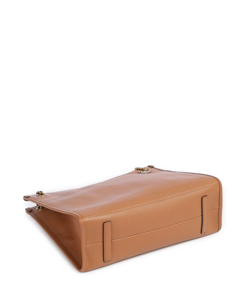 Lauren Ralph Lauren Bradley Large Bolsa shopping classic caramel