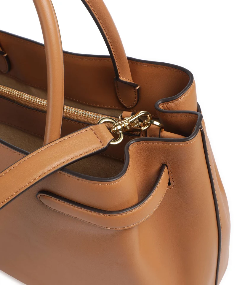 Lauren Ralph Lauren Blaike Large Bolso de mano classic caramel