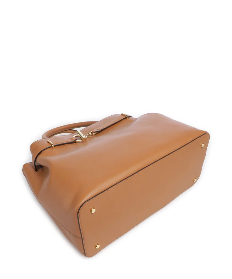 Lauren Ralph Lauren Blaike Large Bolso de mano classic caramel