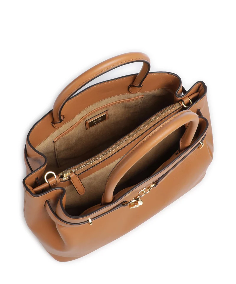 Lauren Ralph Lauren Blaike Large Bolso de mano classic caramel
