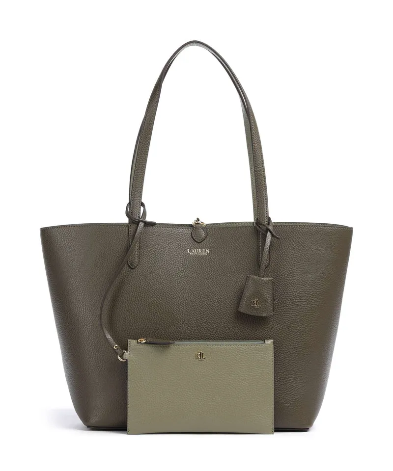 Lauren Ralph Lauren Medium Bolsa shopping botanic green/sage green