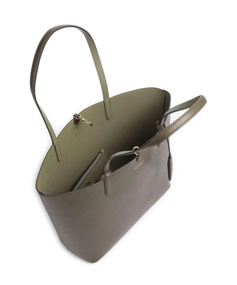 Lauren Ralph Lauren Medium Bolsa shopping botanic green/sage green