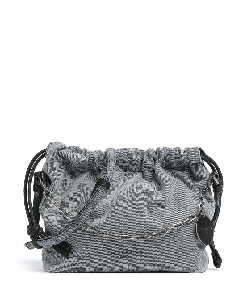 Liebeskind Lya II Denim S Bucket bolso de mano blue denim