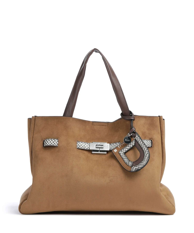 DKNY Bryar Large Bolso de mano almond