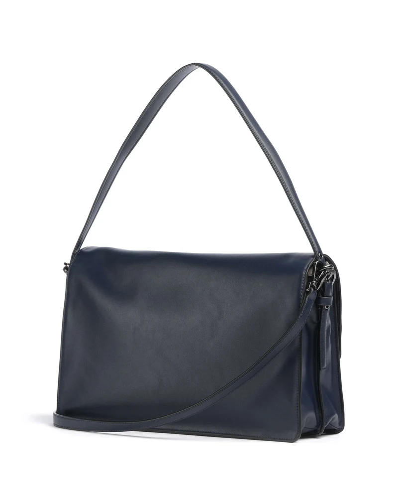 Liebeskind Audrey Recycled Soft Calf M Bolso de hombro peacoat