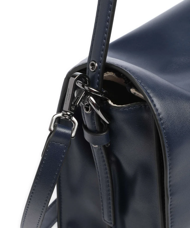 Liebeskind Audrey Recycled Soft Calf M Bolso de hombro peacoat