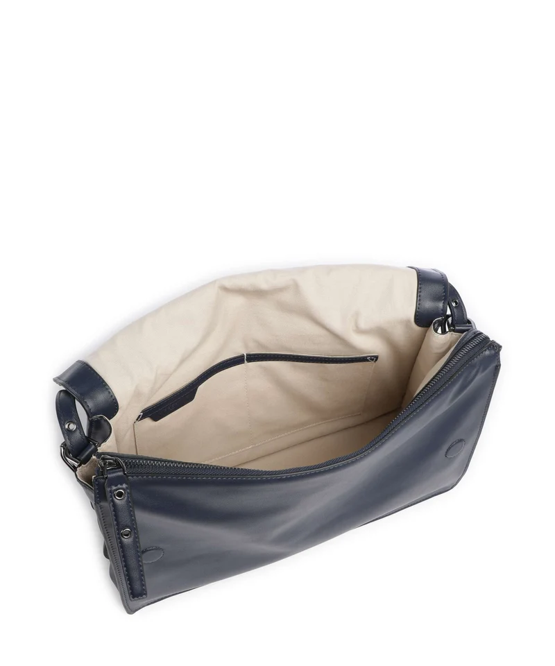 Liebeskind Audrey Recycled Soft Calf M Bolso de hombro peacoat