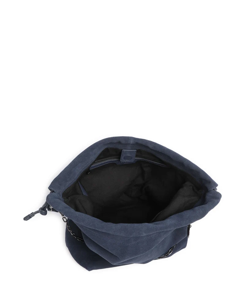 Liebeskind Lya II Hydro Suede M Bucket bolso de mano peacoat
