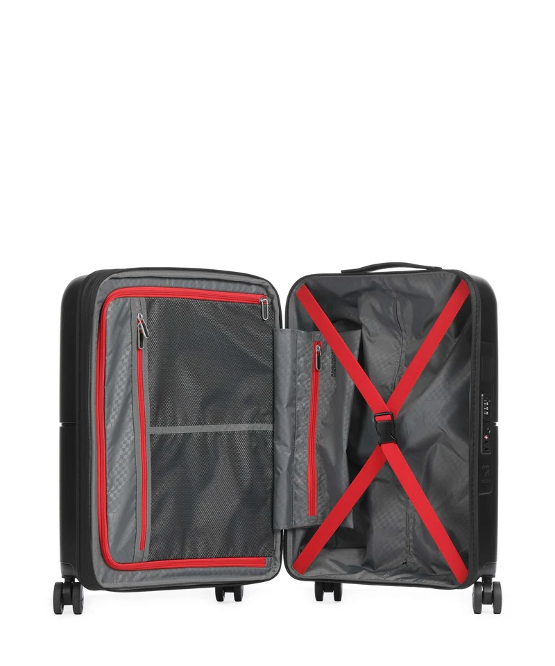 American Tourister Dashpop Disney Maleta con 4 ruedas racing mickey