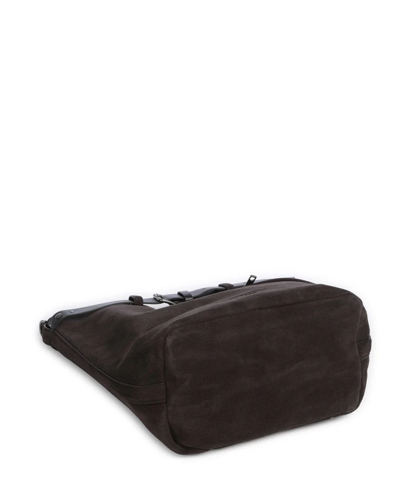 Liebeskind Zita Hydro Suede L Bucket bolso de mano deep soil