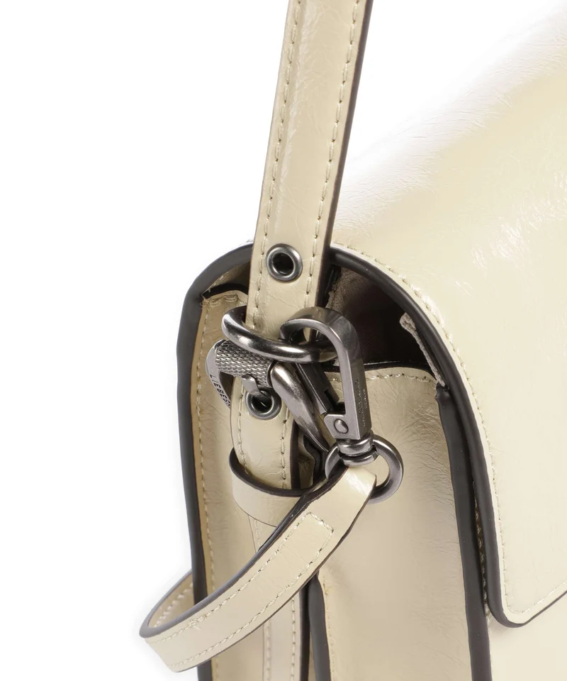 Liebeskind Audrey Recycled Lack Distressed S Bolso de hombro biscotti