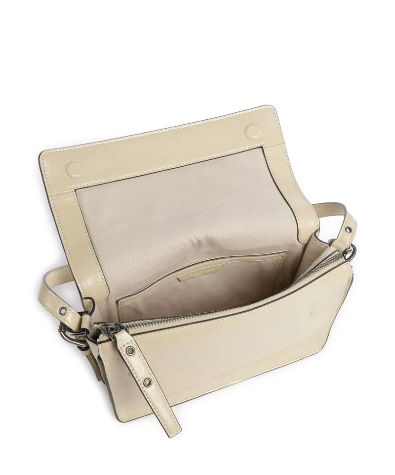 Liebeskind Audrey Recycled Lack Distressed S Bolso de hombro biscotti