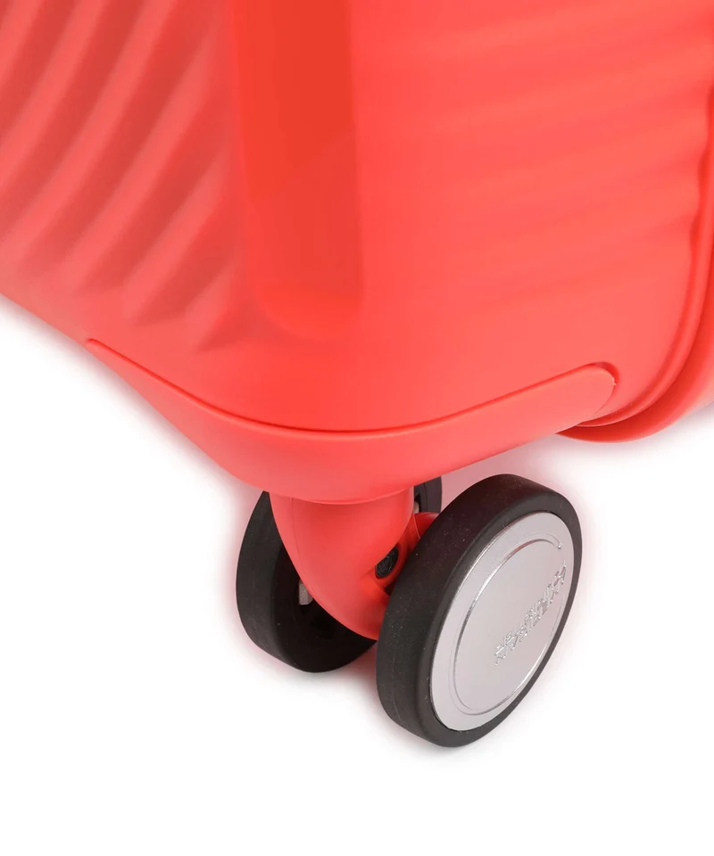 American Tourister Soundbox Maleta con 4 ruedas neon orange