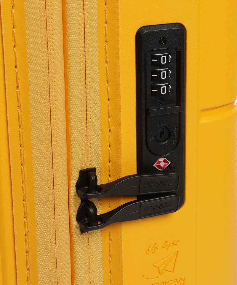 American Tourister Dashpop Maleta con 4 ruedas golden yellow
