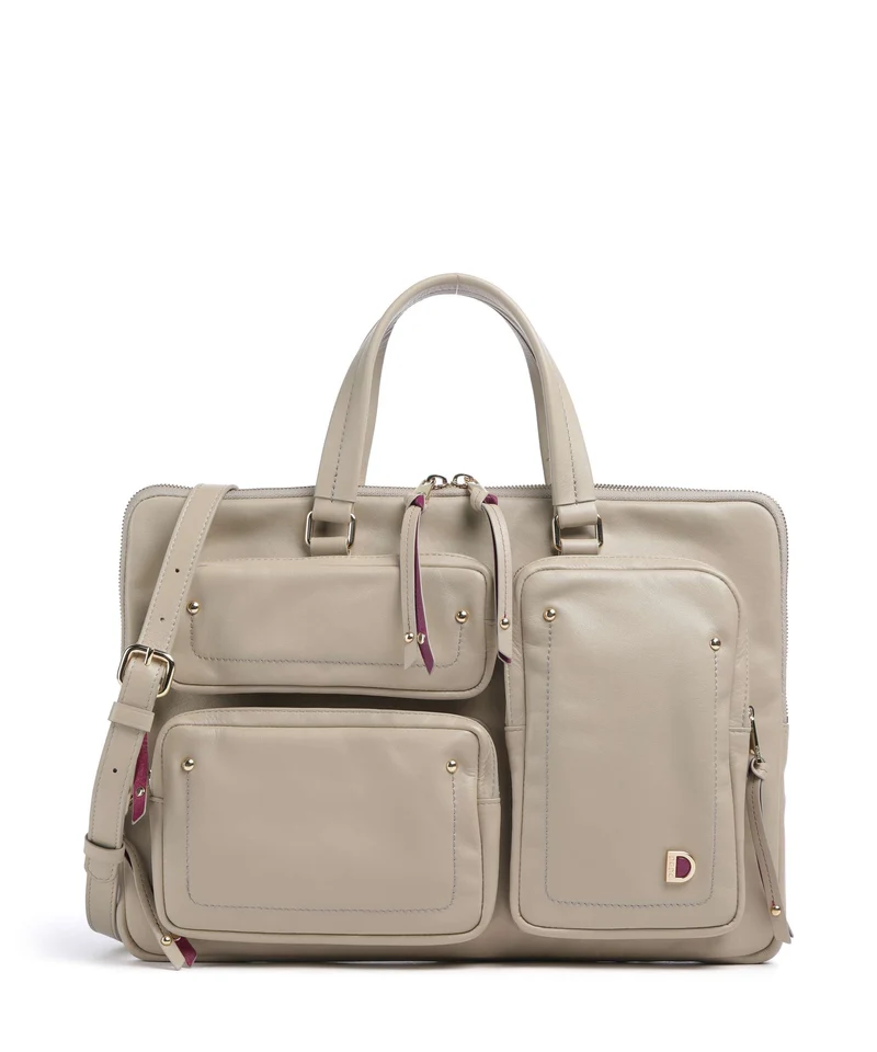 DuDu Bags Pocket Dots Bolso para portátil sand grey