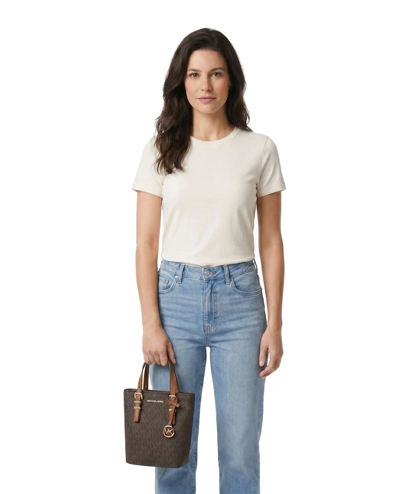 Michael Kors Quinn XS Bolso de mano brown/acorn