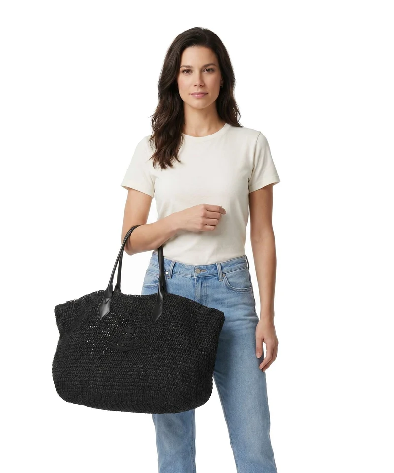 Vivienne Westwood Alana Bolsa shopping black