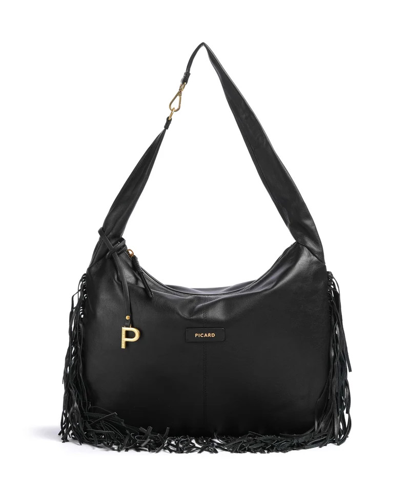 Picard Cowgirl Bolso de hobo schwarz