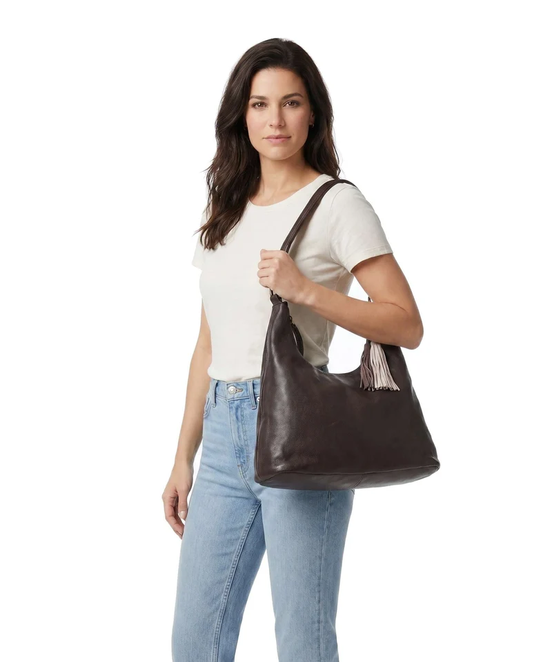 Taschendieb Wien Löwengasse 5xx Bolso de hobo mokka