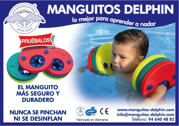 Manguitos Delphin Discs: manguitos evolutivos para bebé y niño