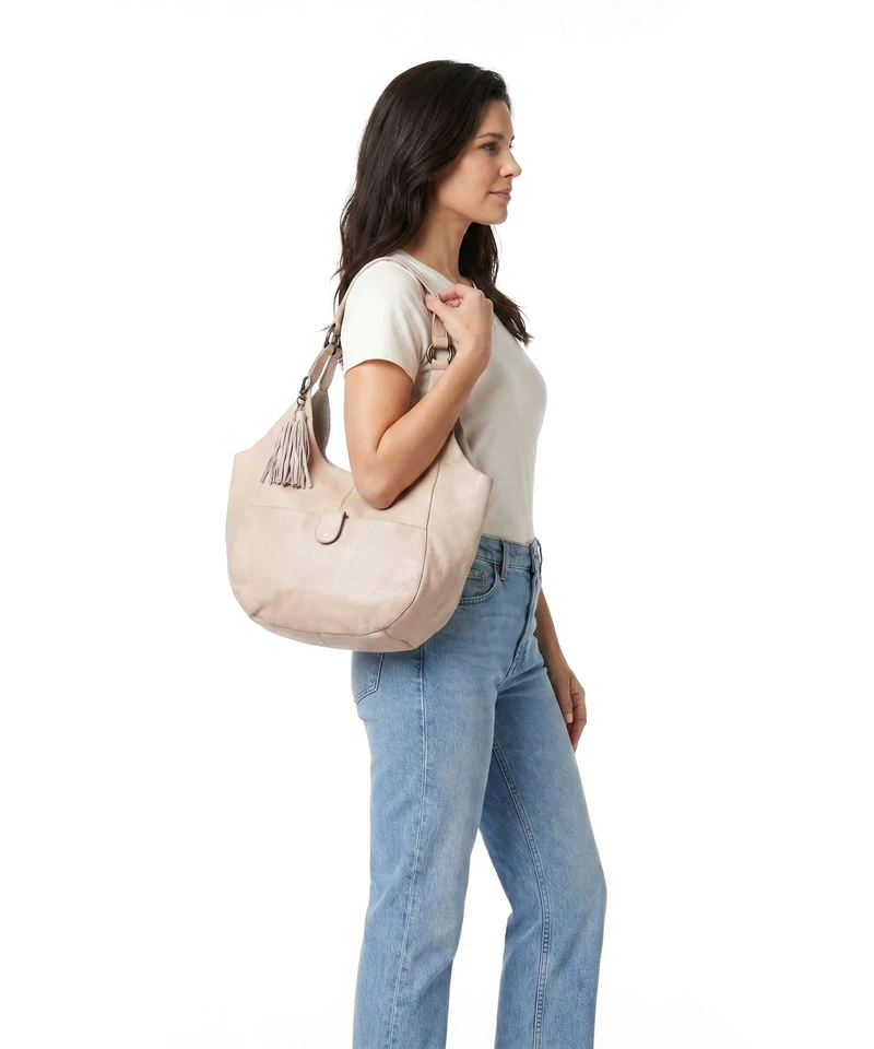 Taschendieb Wien Mariengasse 1 Bolso de hobo linen rose