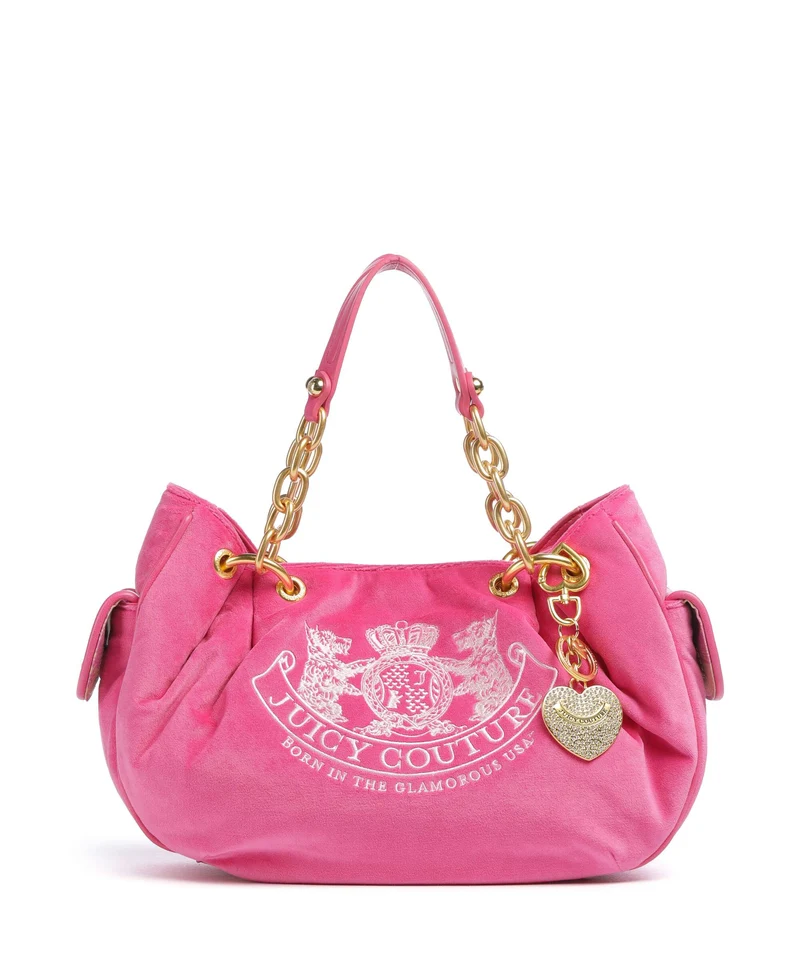 Juicy Couture Daydreamer Classic Crest M Bolso de hobo pink yarrow