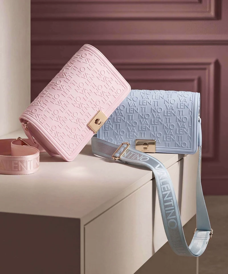 Valentino Bags Jellies Bandolera azzurro
