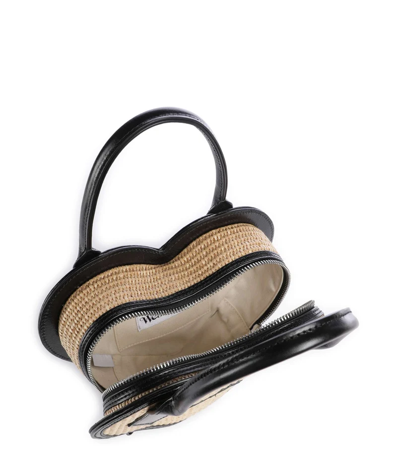 Vivienne Westwood Josephine Heart Bolso de mano natural