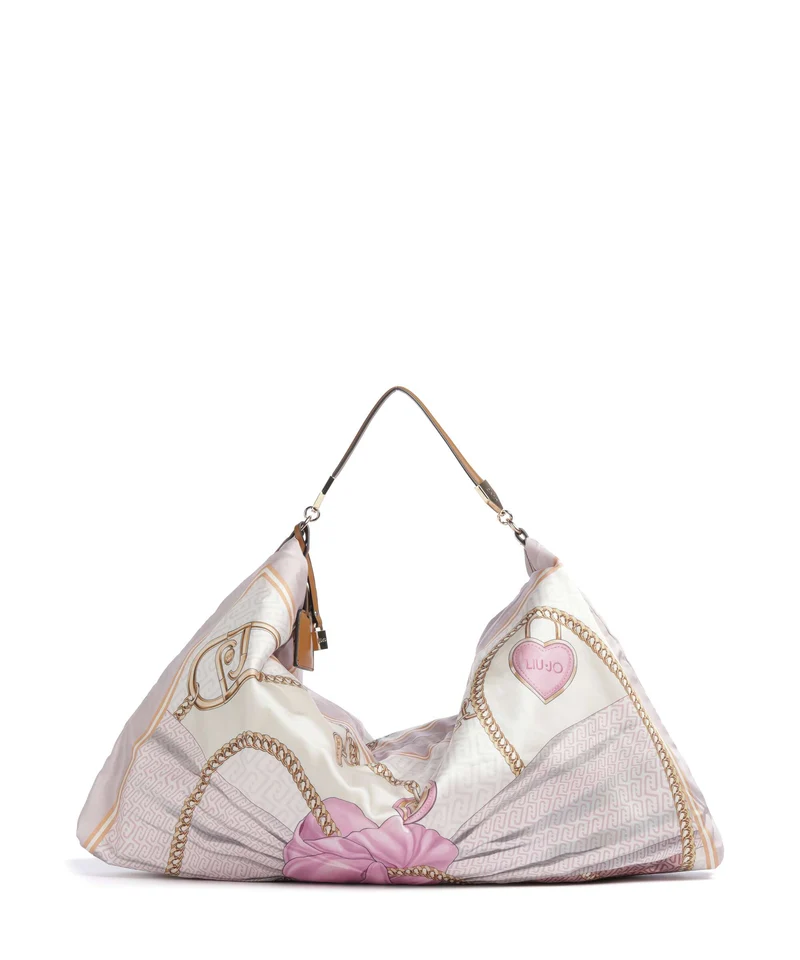 Liu Jo Foulard Bolso de hobo st metall/soft peony
