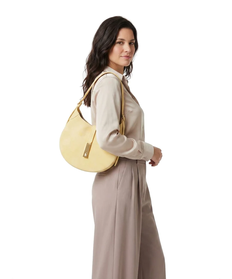 Polo Ralph Lauren ID Collection Small Bolso de hombro lemon meringue