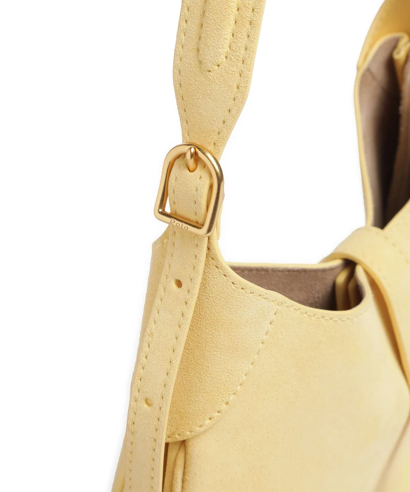 Polo Ralph Lauren ID Collection Small Bolso de hombro lemon meringue
