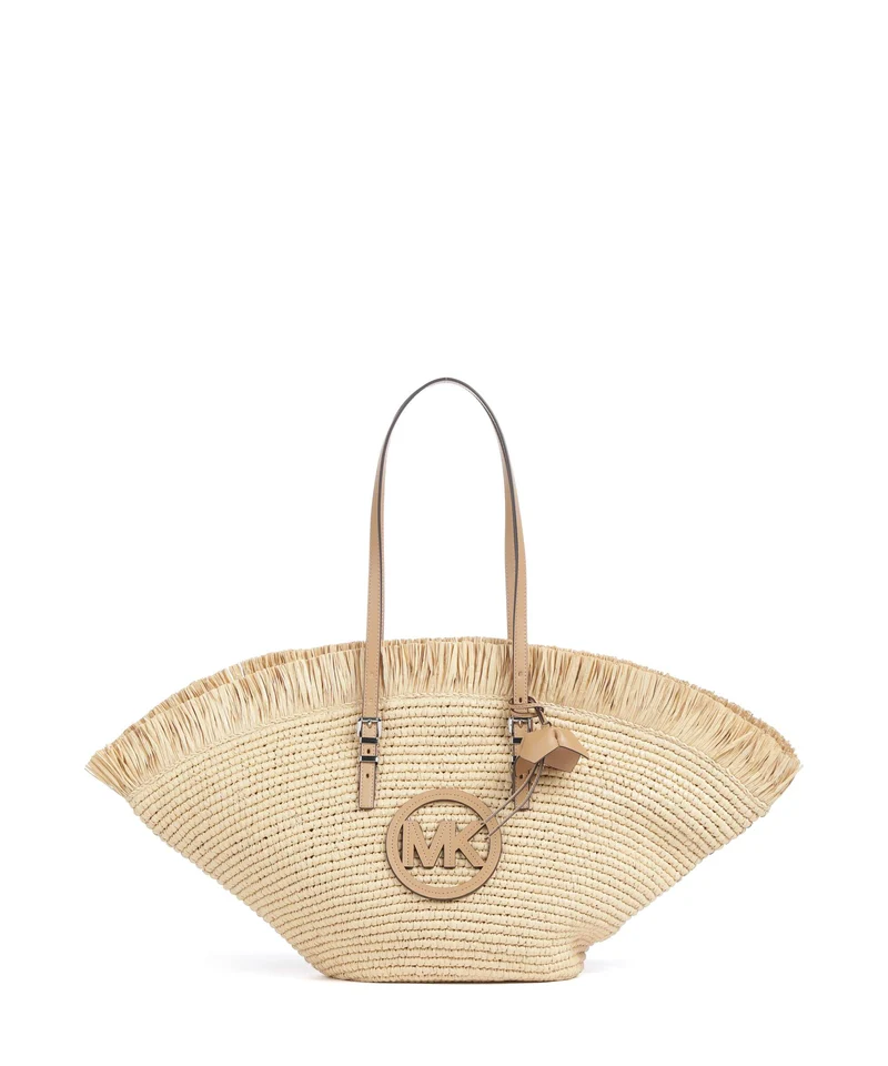 Michael Kors Isa Large Bolsa shopping natural/peanut