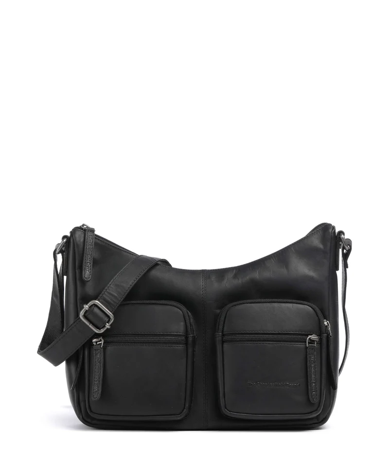 The Chesterfield Brand Wax Pull Up Cow Valenora Bolso de hombro black