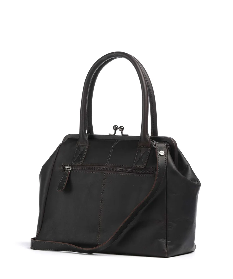 The Chesterfield Brand Wax Pull Up Cow Dorin Bolso de hombro brown
